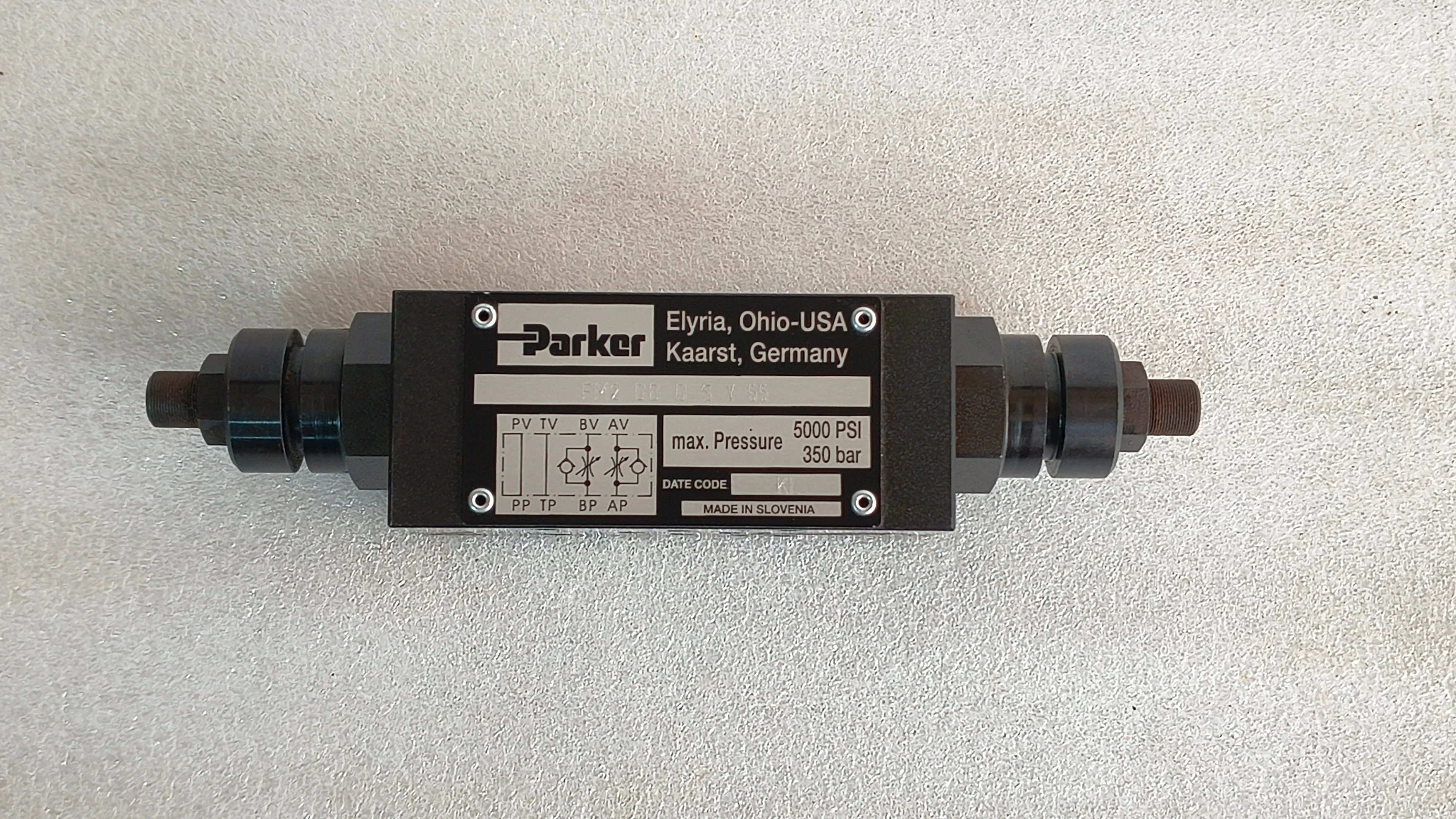 PARKER FM2DDDSV55 / FM2 DD D S V 55 THROTTLE CHECK VALVE